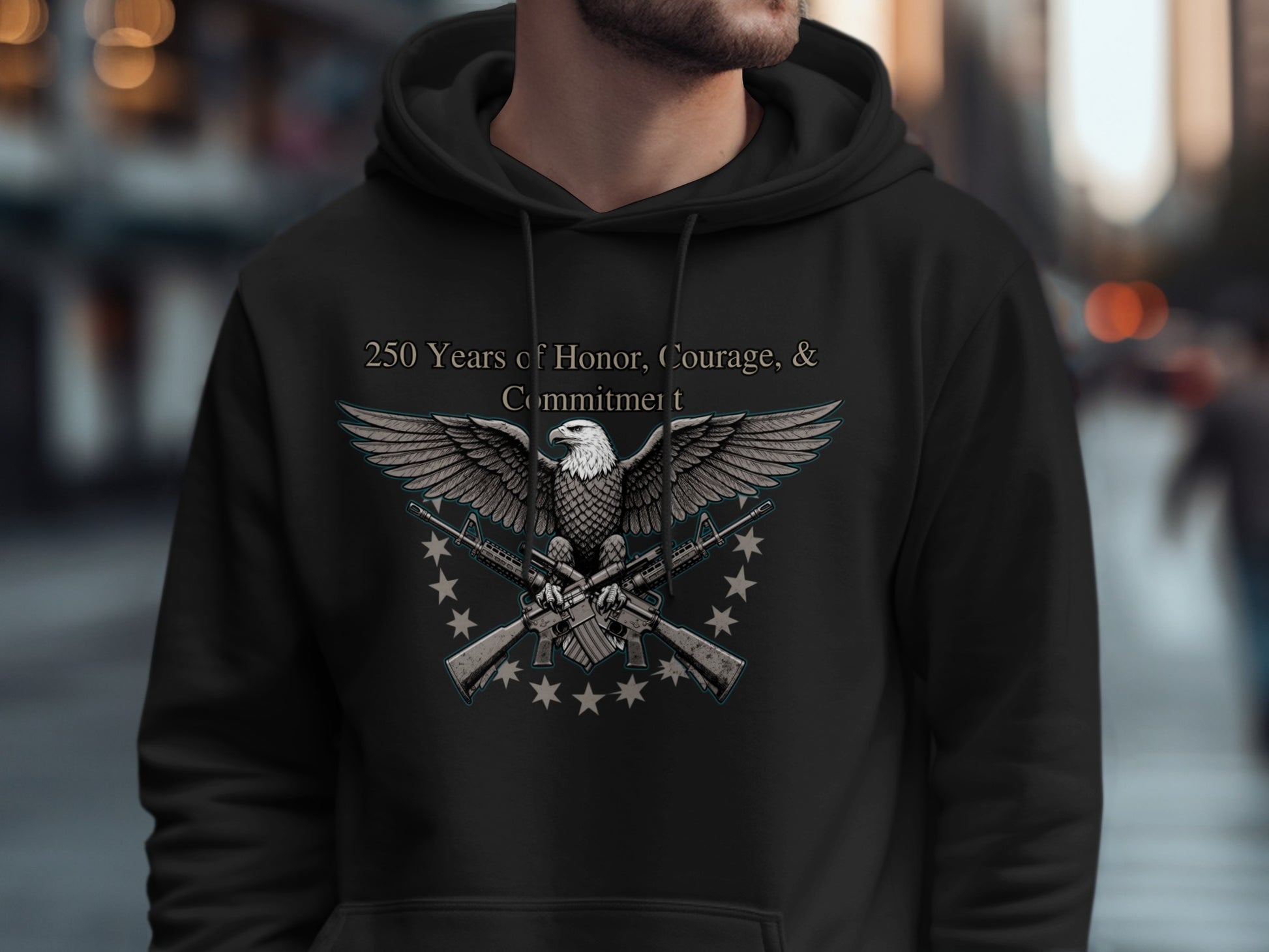 250 Years of Honor Courage and Commitment hoodie