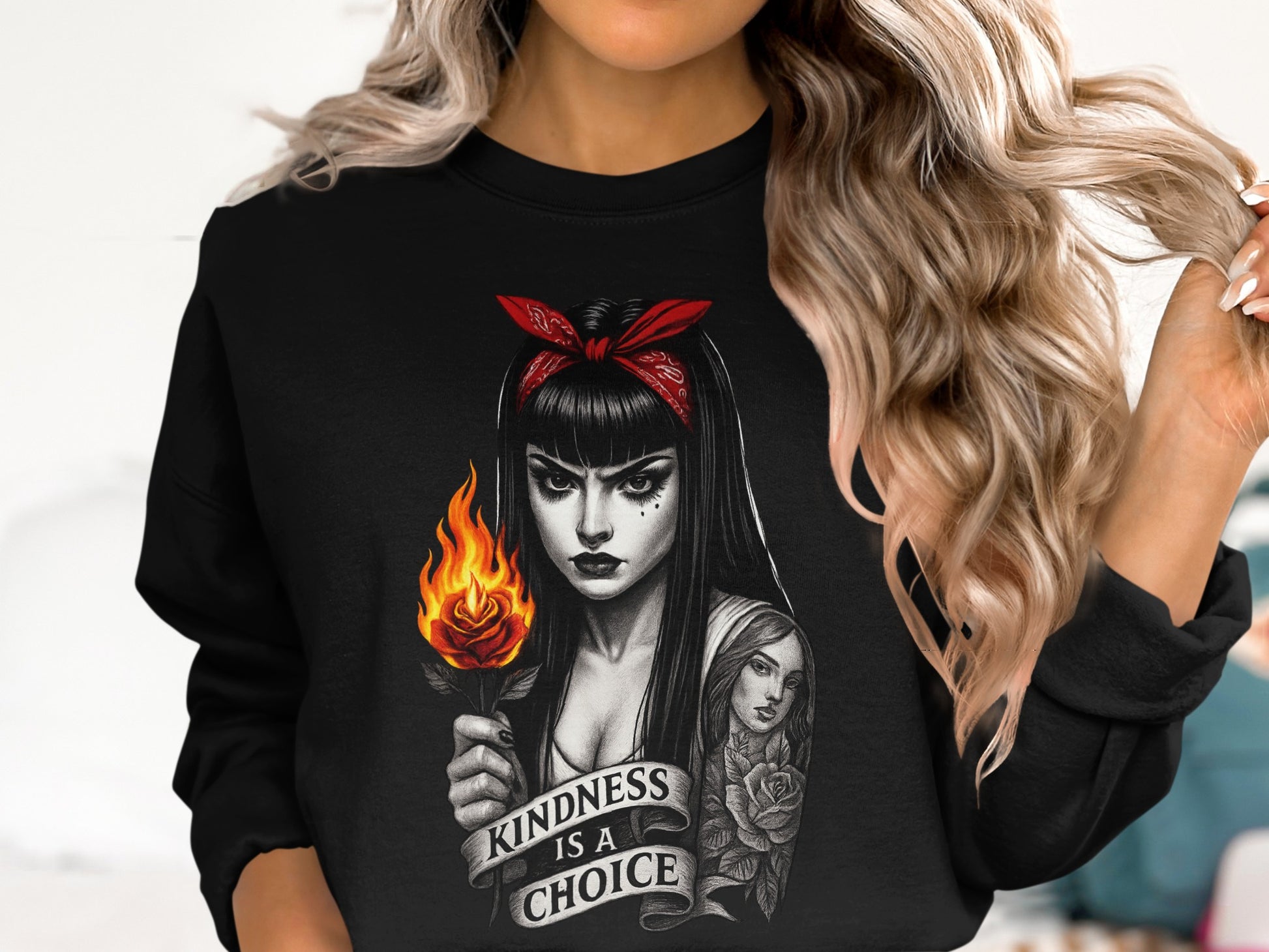 Edgy Kindness is a Choice Graphic Shirt product