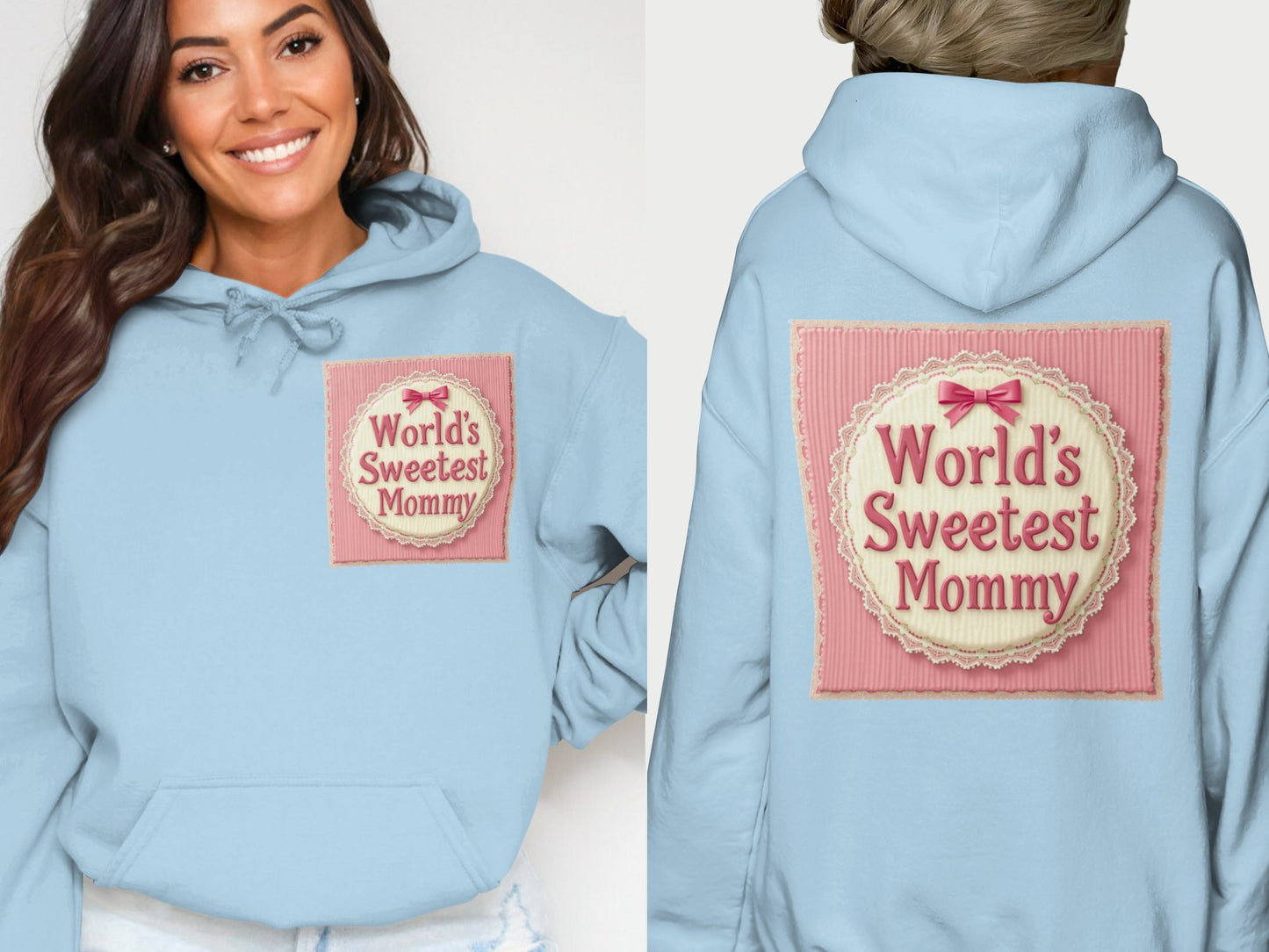 World's Sweetest Mommy Hoodie Warm Fashion Product