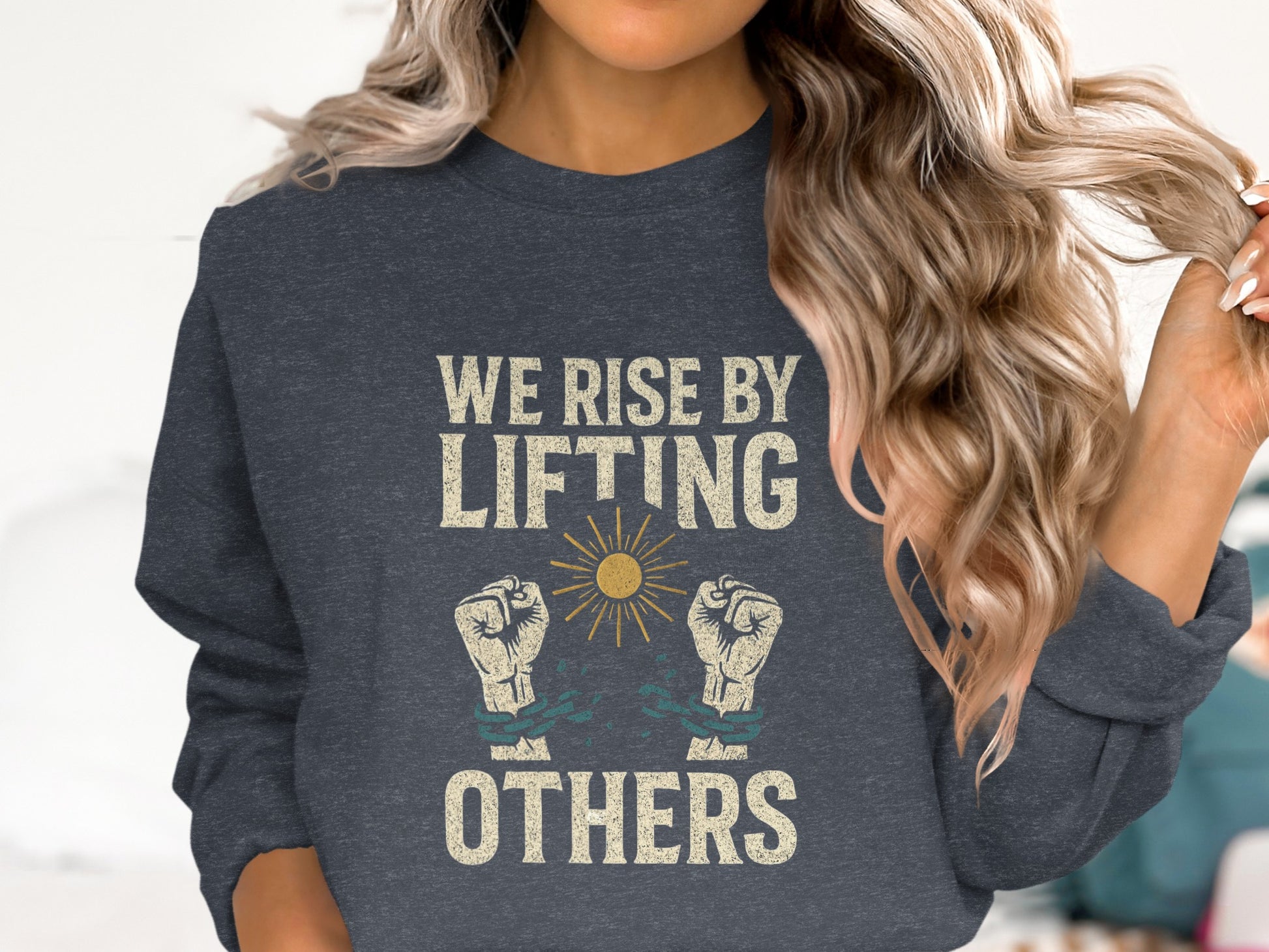 Inspiring Positive Message Graphic Sweatshirt product