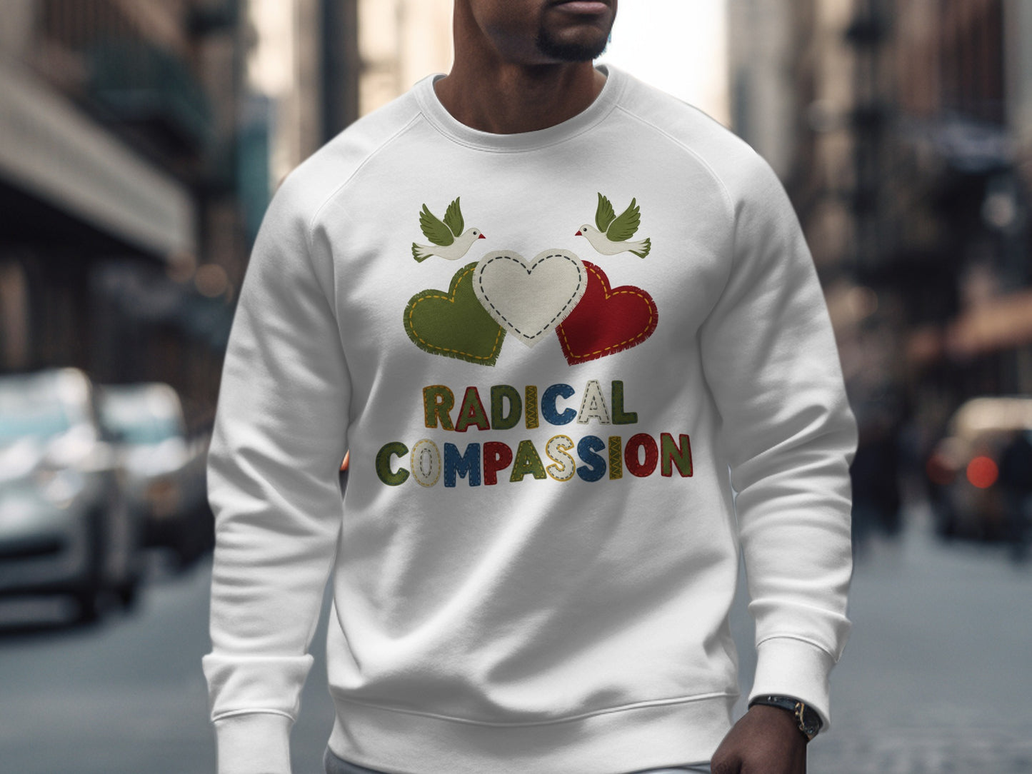 Radical Compassion Stylish Graphic Sweatshirt product