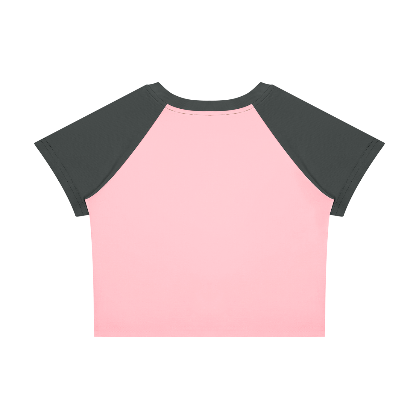 Antifa Funny Crop Tee Women’s Raglan Color Block Baby T-Shirt