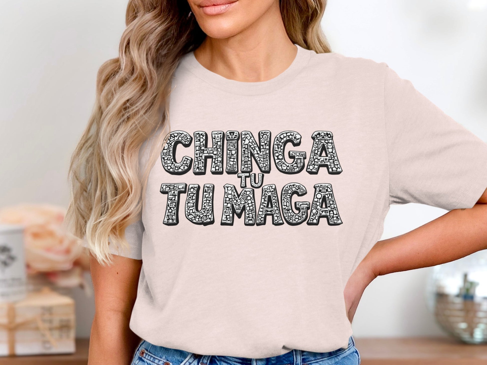 Bold Statement Chinga Tu Tu Maga Graphic Tee