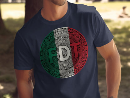 Aztec Calendar FDT Design Graphic T-Shirt product