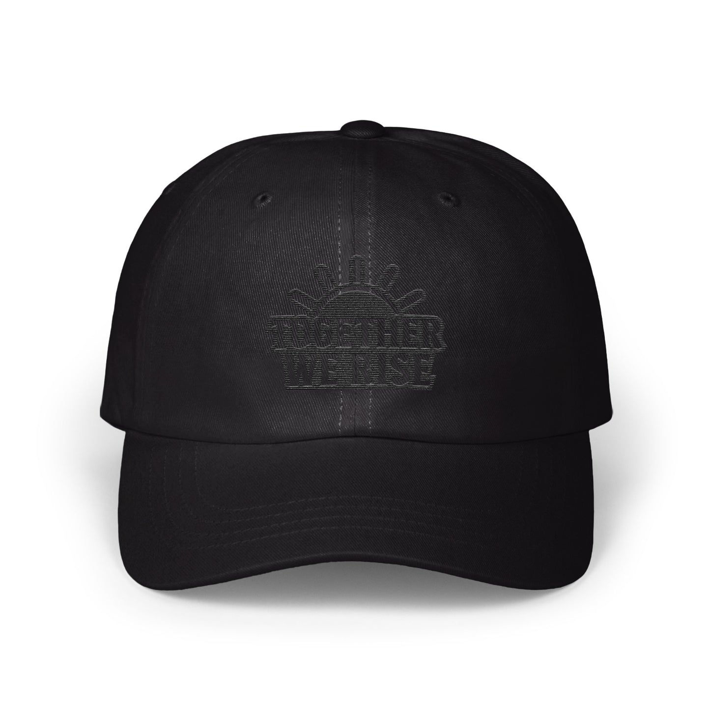 Together We Rise Black Dad Hat Fashionable product