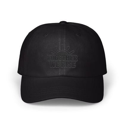 Together We Rise Black Dad Hat Fashionable product