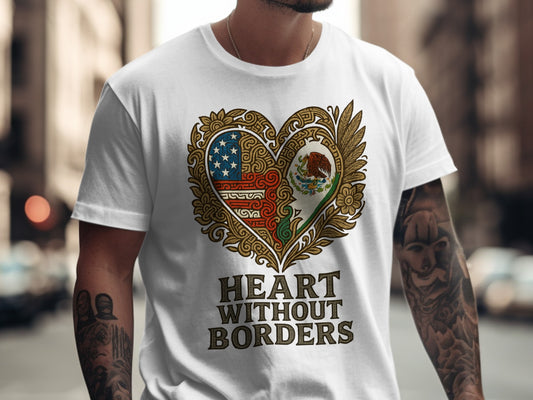 Heart Without Borders Graphic T-shirt