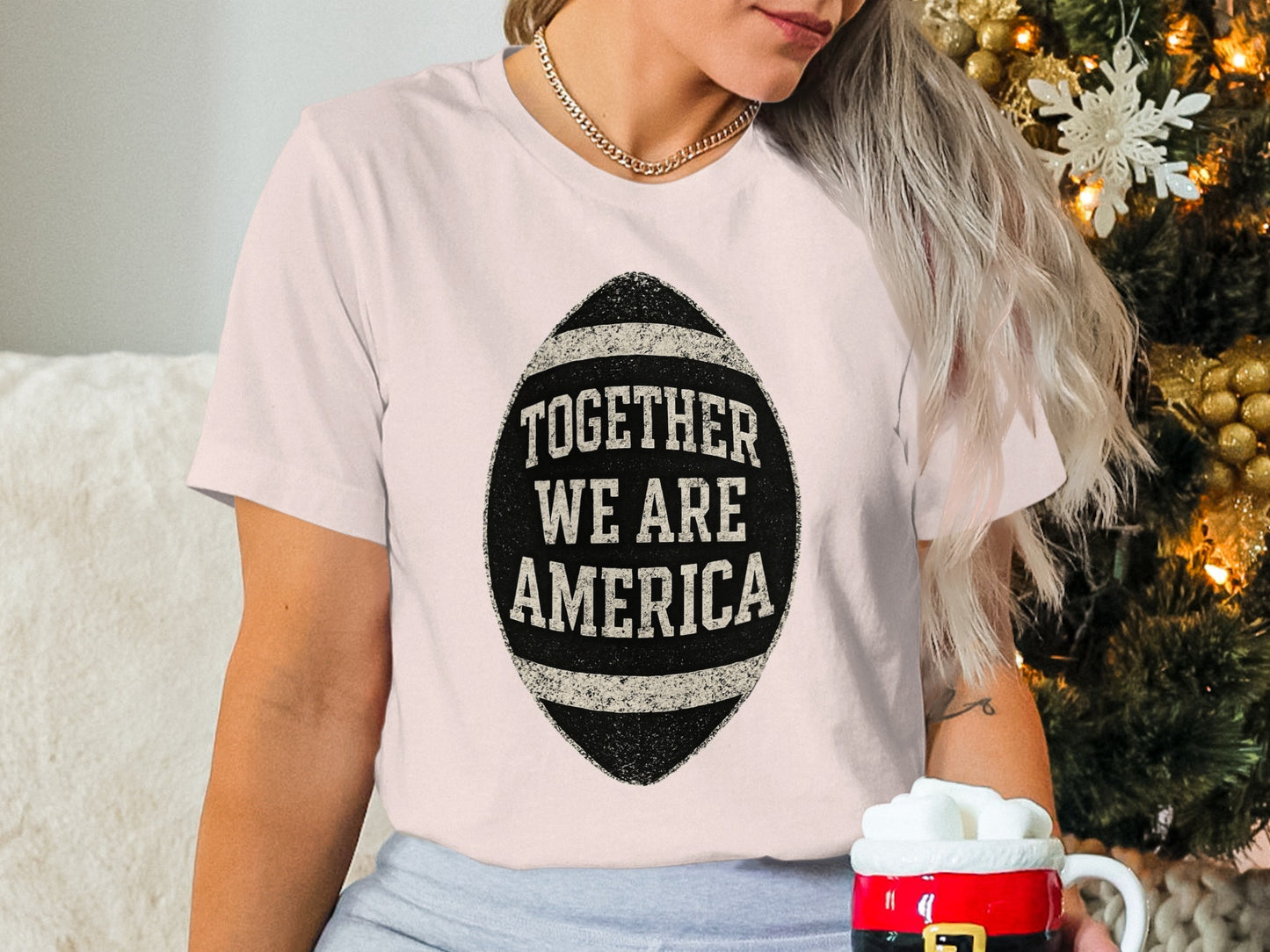 Together We Are America Vintage Look T-shirt