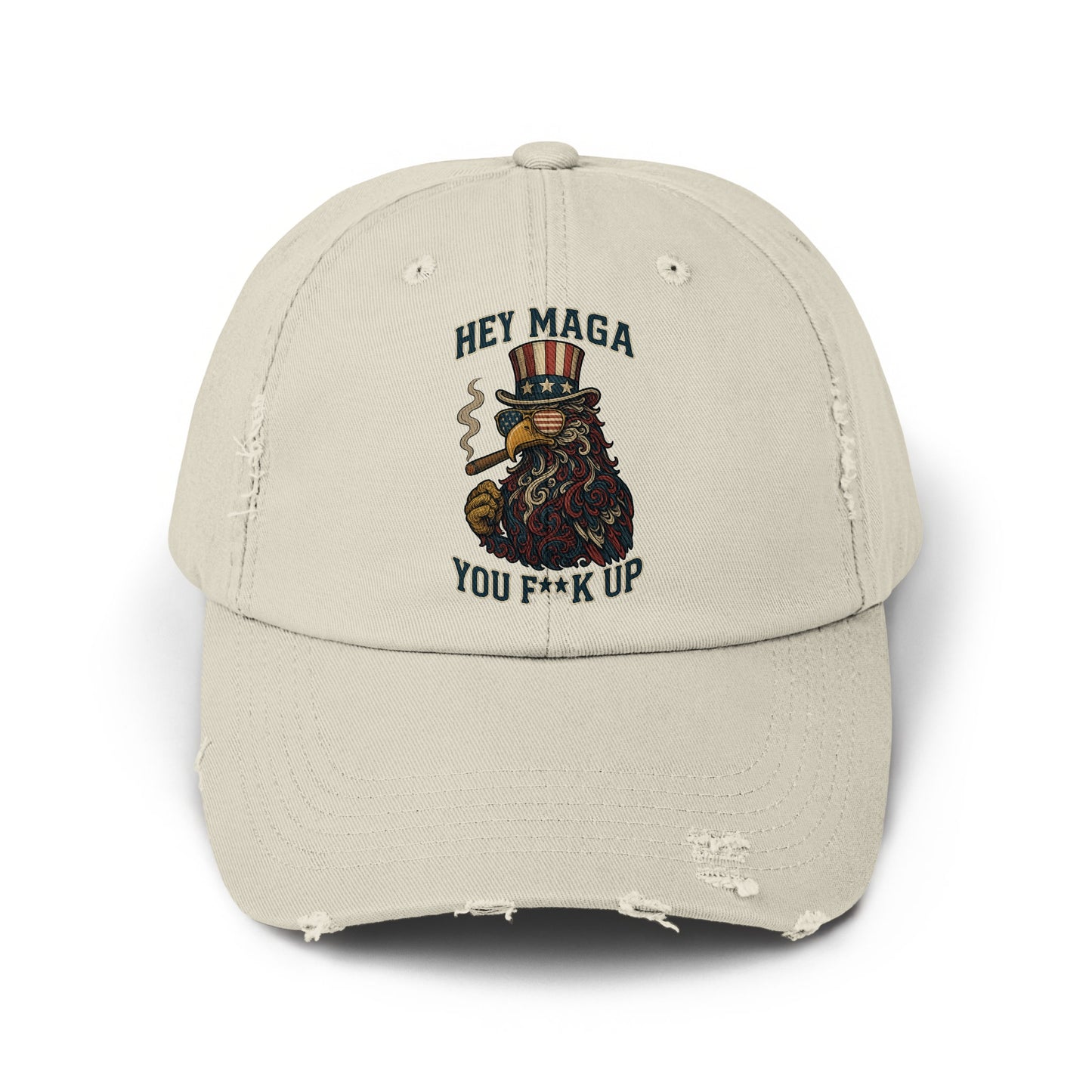 Hey Maga You F**k Up Embroidered Cap product