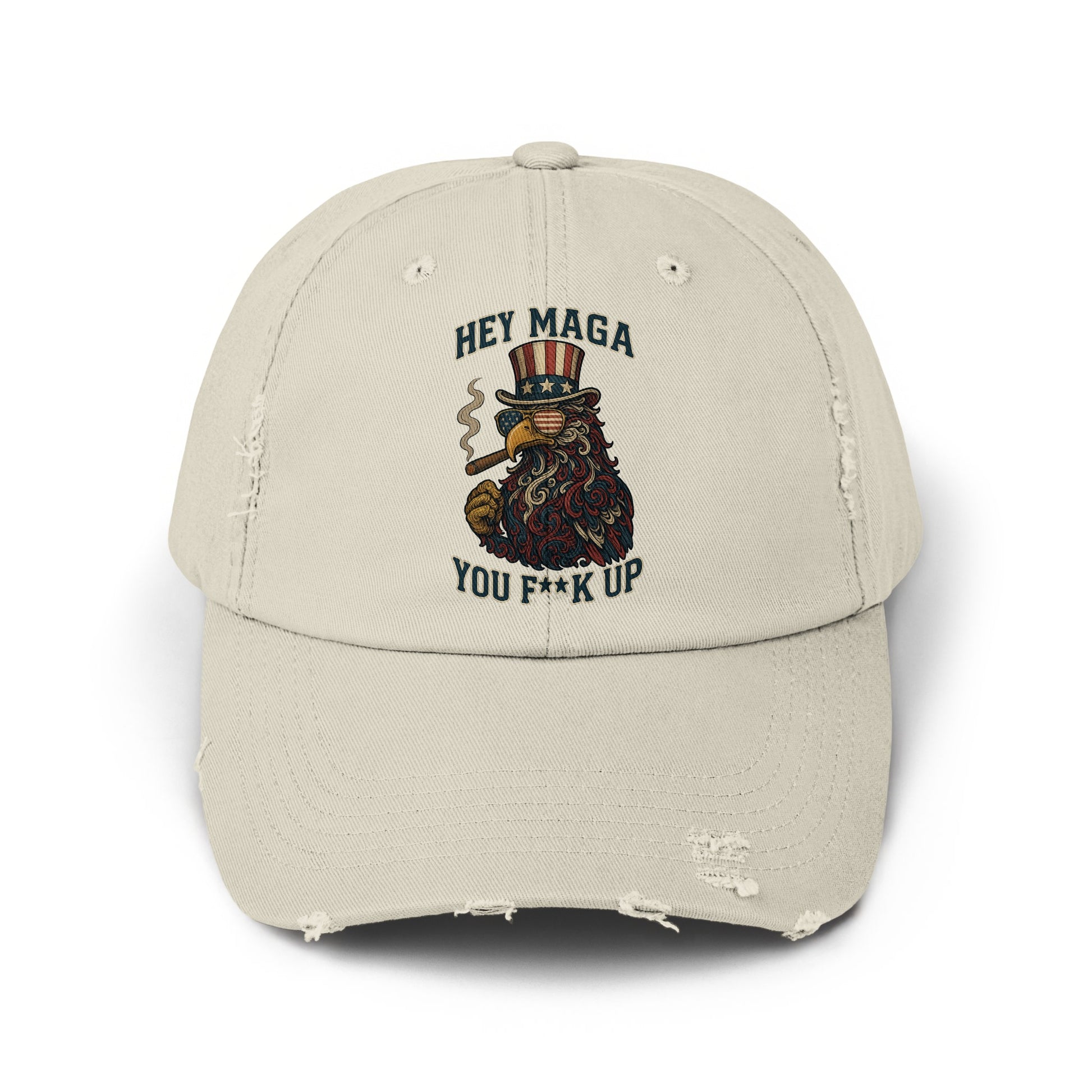Hey Maga You F**k Up Embroidered Cap product