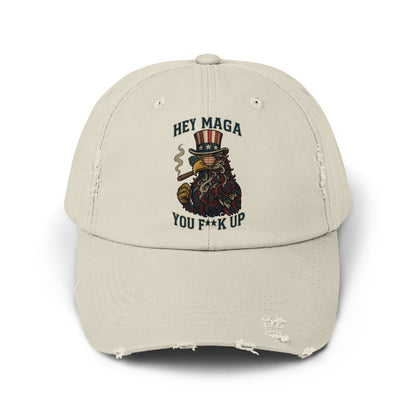Hey Maga You F**k Up Embroidered Cap product