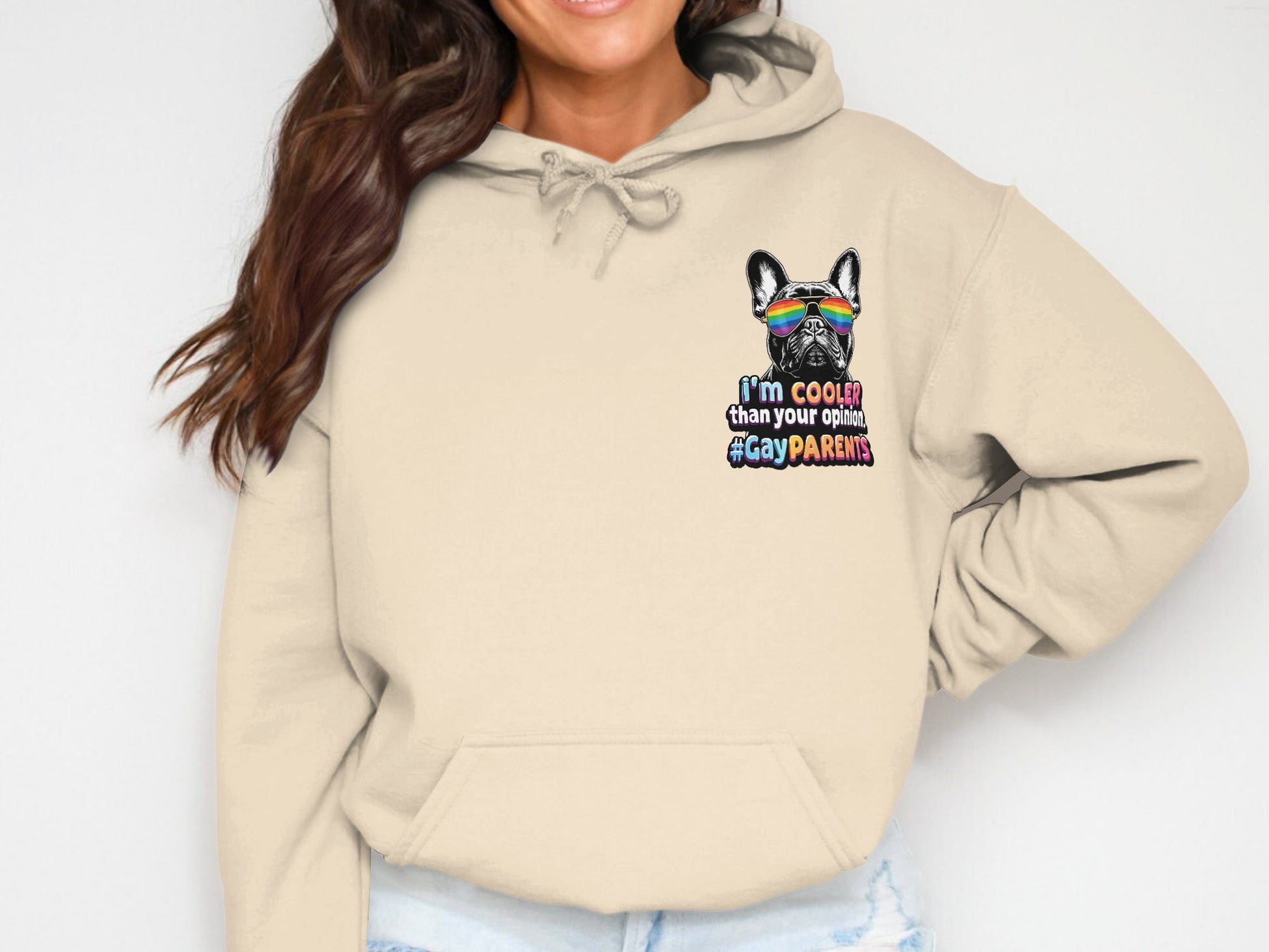 I'm Cooler Than Your Gay Parents Statement Hoodie product