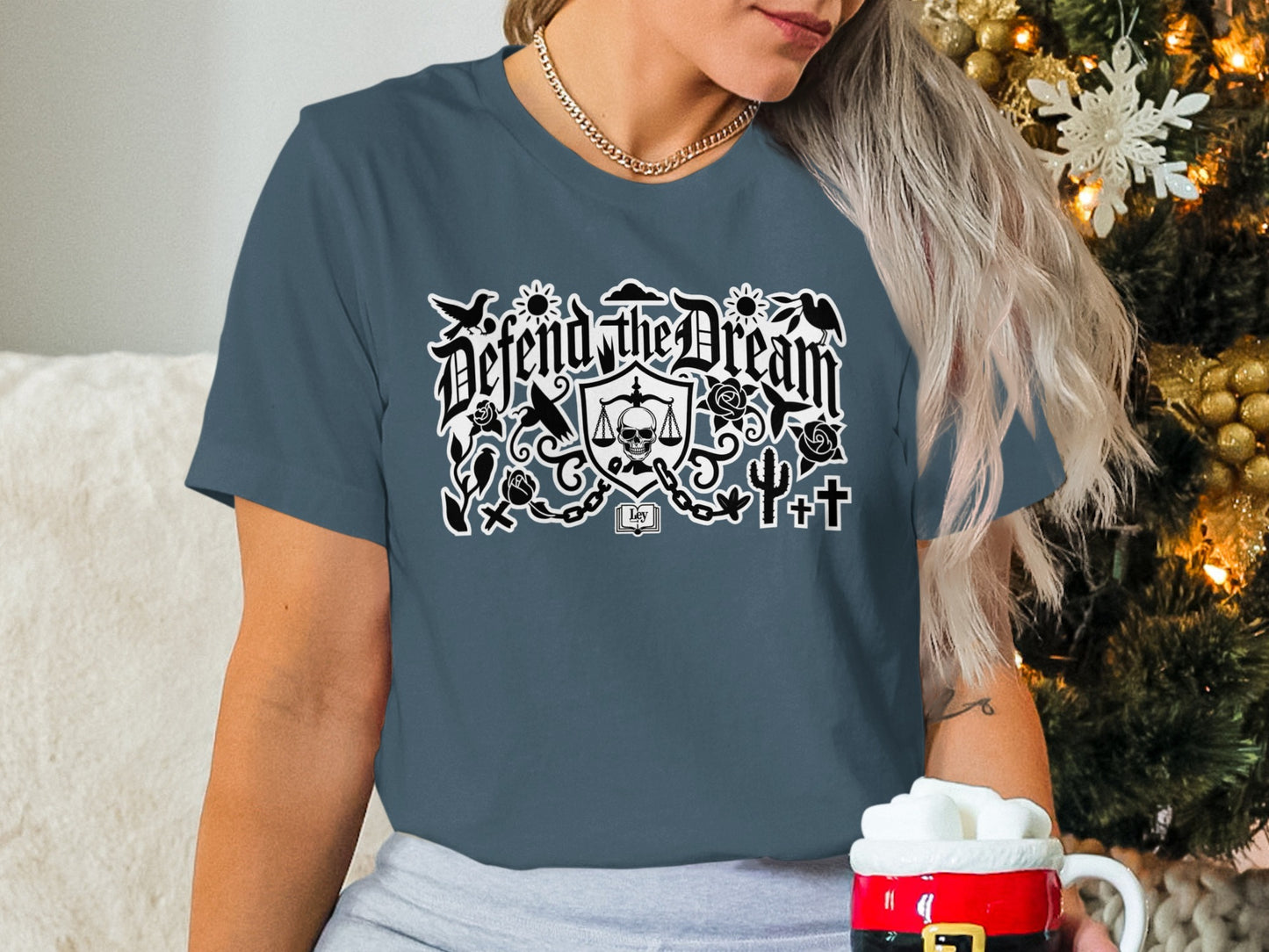 Defend The Dream Graphic Tee Shirt for Casual Wear