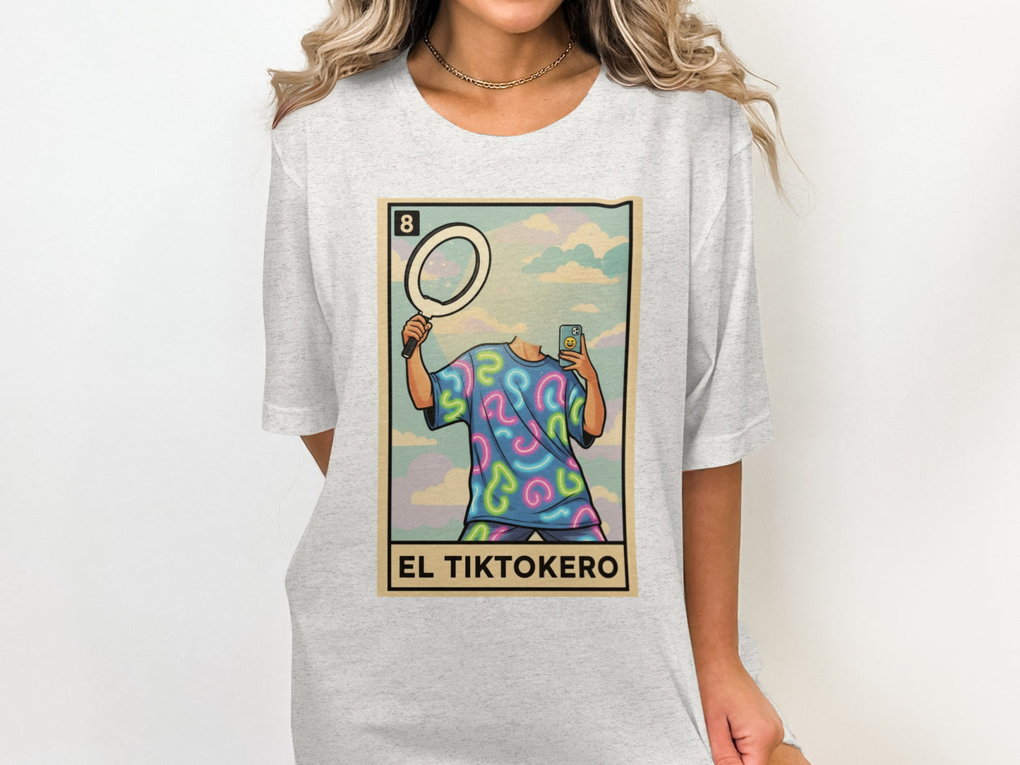 El Tiktokero Printed Graphic Tee Shirt Product