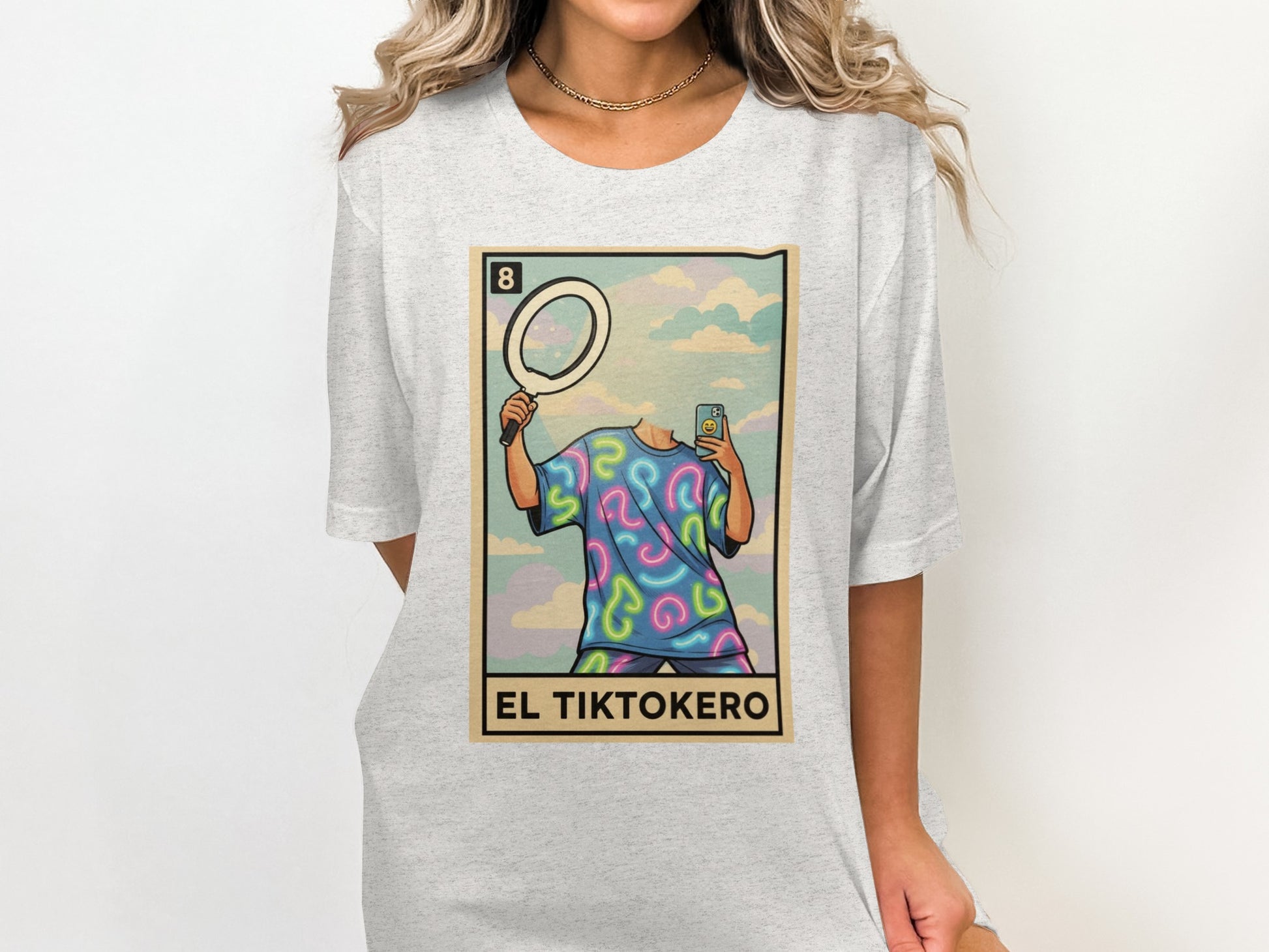 El Tiktokero Printed Graphic Tee Shirt Product