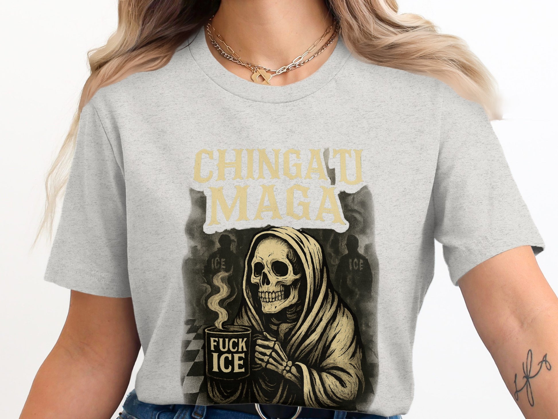 Chingatu Maga Fuck Ice Graphic T-Shirt product type