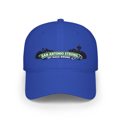 San Antonio Strong Not MAGA Wrong Embroidered Hat