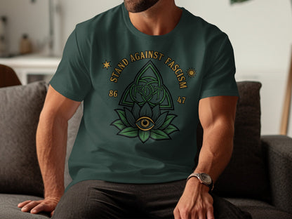 Stand Against Fascism 86 47 Eye Design Shirt