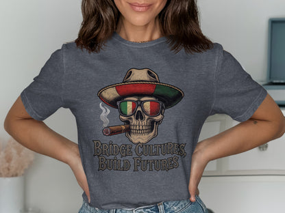 Bridge Cultures Build Futures Graphic T-Shirt product