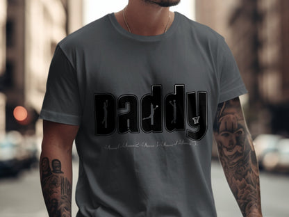 Daddy Graphic Casual Fashion Tee product