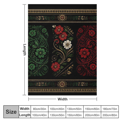 Ultra-Soft Flannel Blanket Multiple Sizes