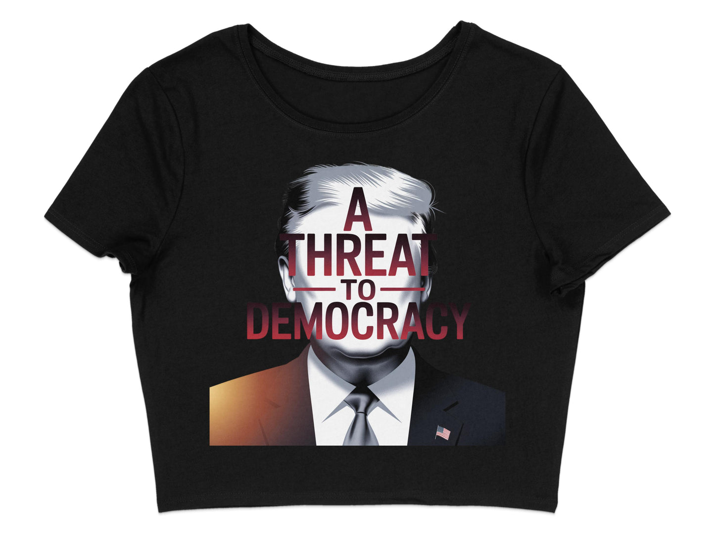A Threat to Democracy Bold Statement Shirt product
