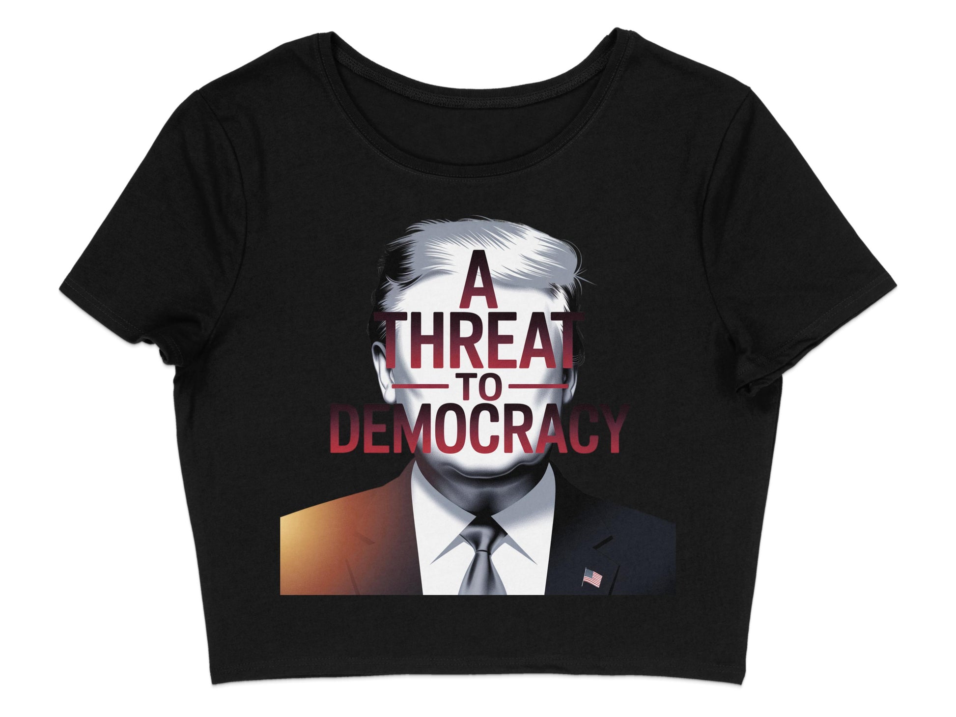 A Threat to Democracy Bold Statement Shirt product