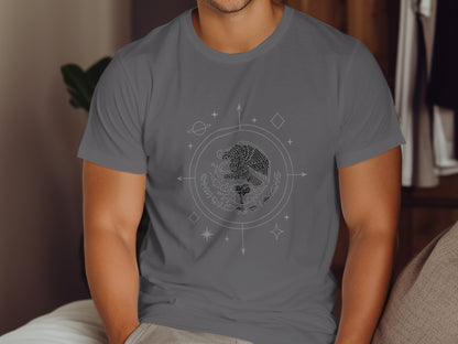 Cosmic Eagle United Universe Greyscale Tee product