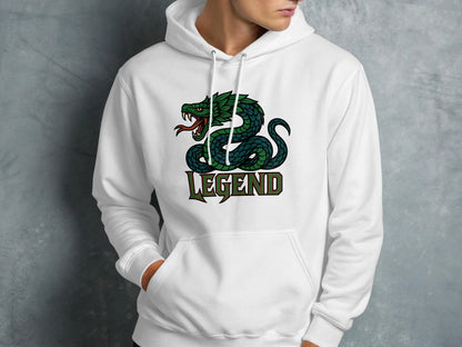 Serpent Legend Graphic Hoodie Fashionable Apparel Product