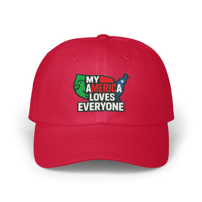 My America Loves Everyone Embroidered Cap product