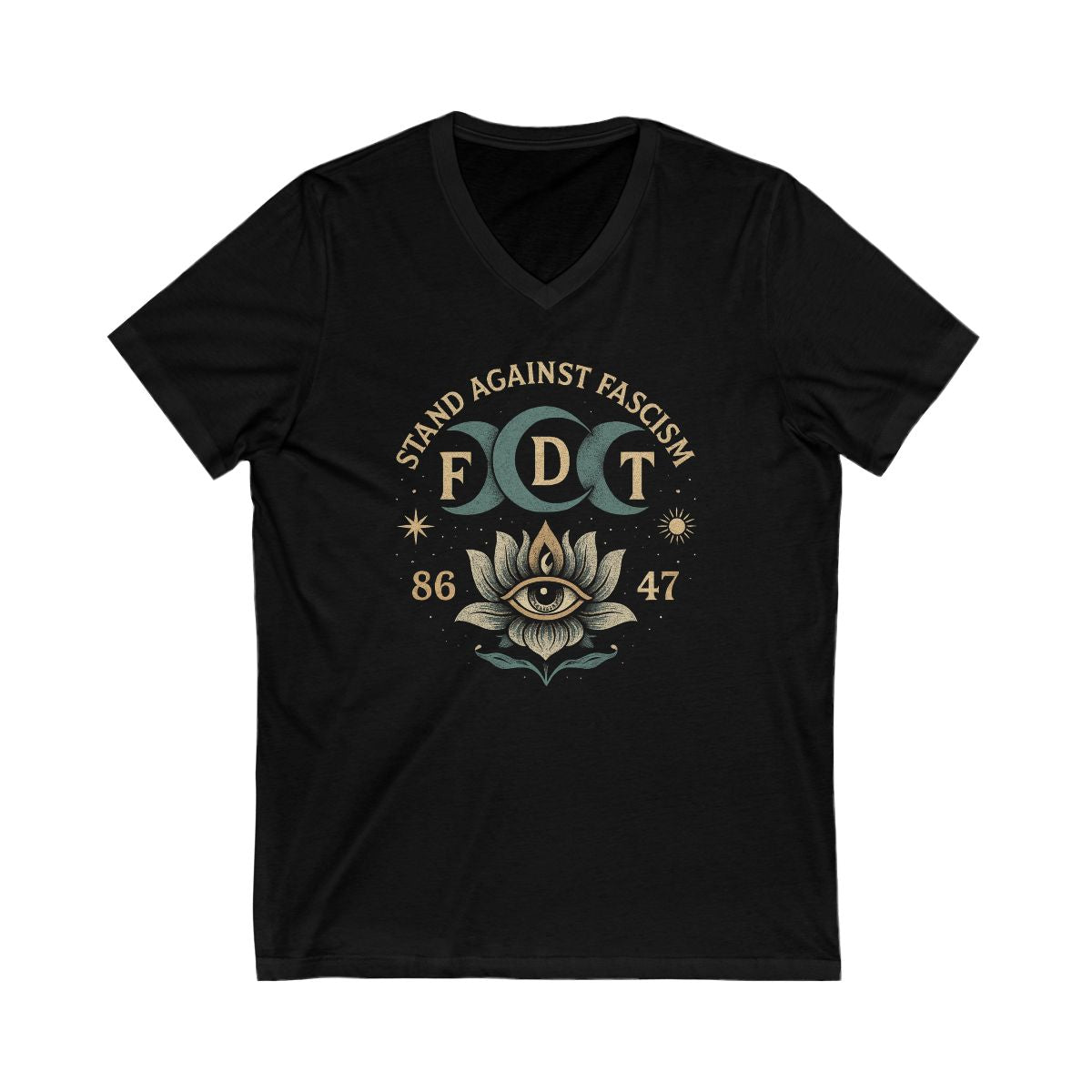 Stand Against Fascism Graphic Tee shirt product
