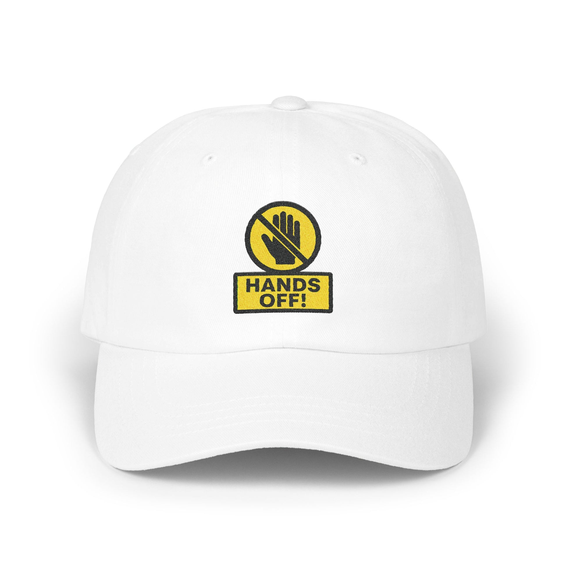 Hands Off Statement Cap Embroidered Hat product type