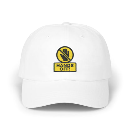 Hands Off Statement Cap Embroidered Hat product type