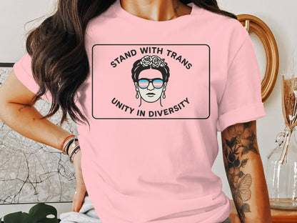 Stand With Trans Unity In Diversity T-shirt product