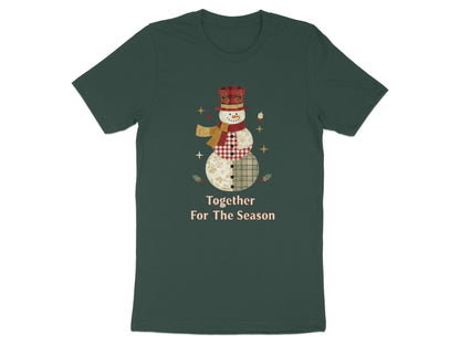 Together For The Season Snowman Graphic Tee