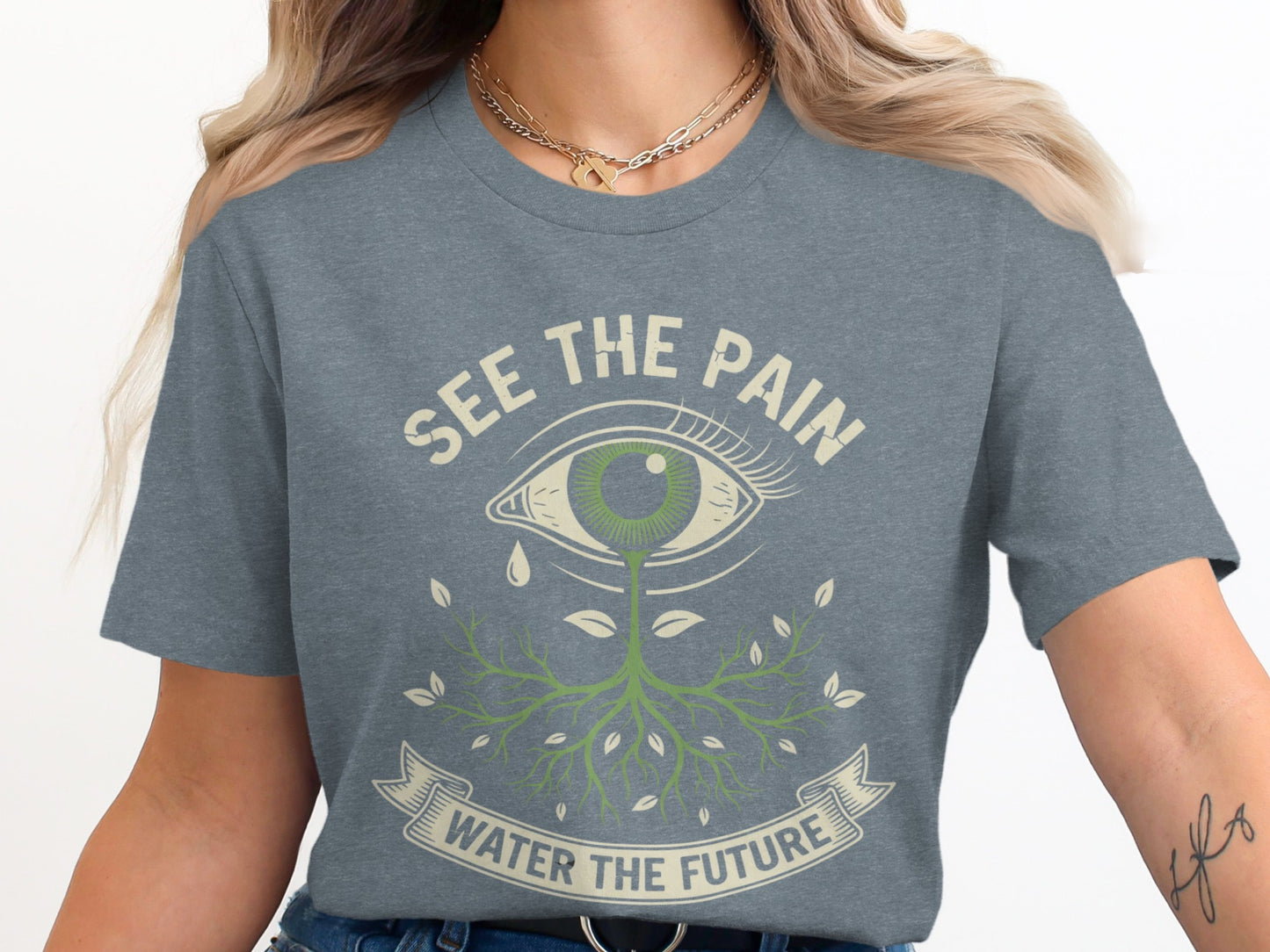 See the Pain Water the Future Graphic T-Shirt product type
