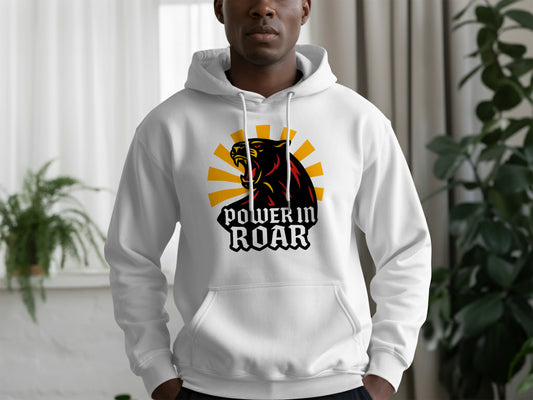 Power in Roar Graphic Print Hoodie product type