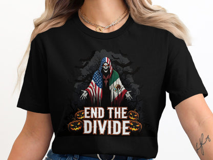 End the Divide Halloween Tee Shirt product type