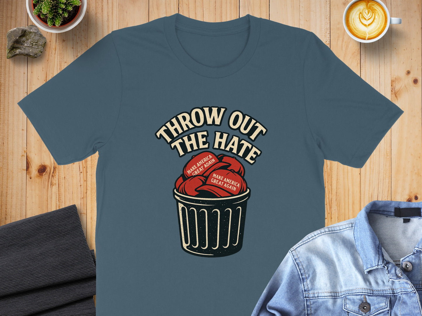 Throw Out The Hate Graphic T-Shirt product type