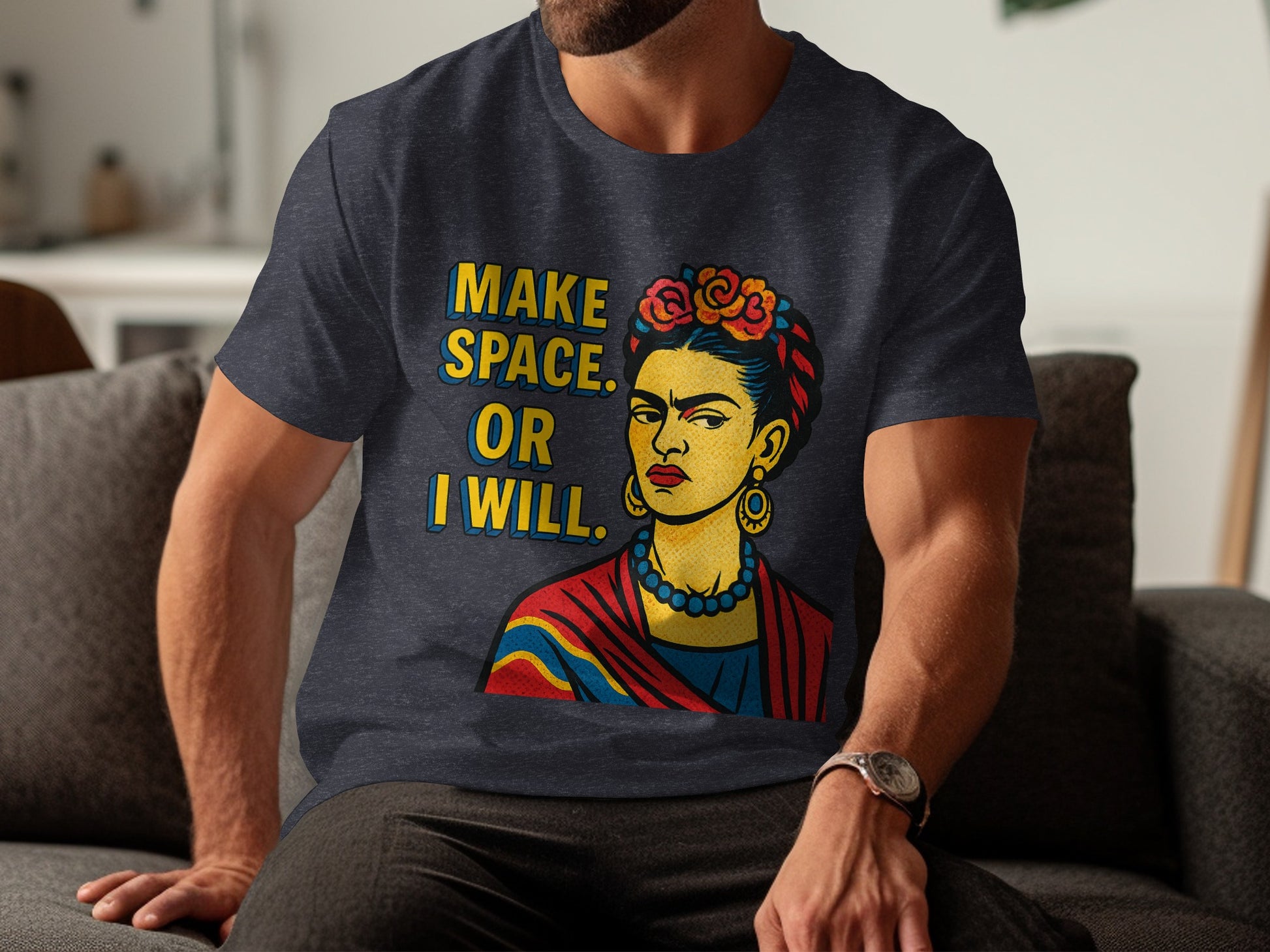 Make Space or I Will Graphic T-shirt product type