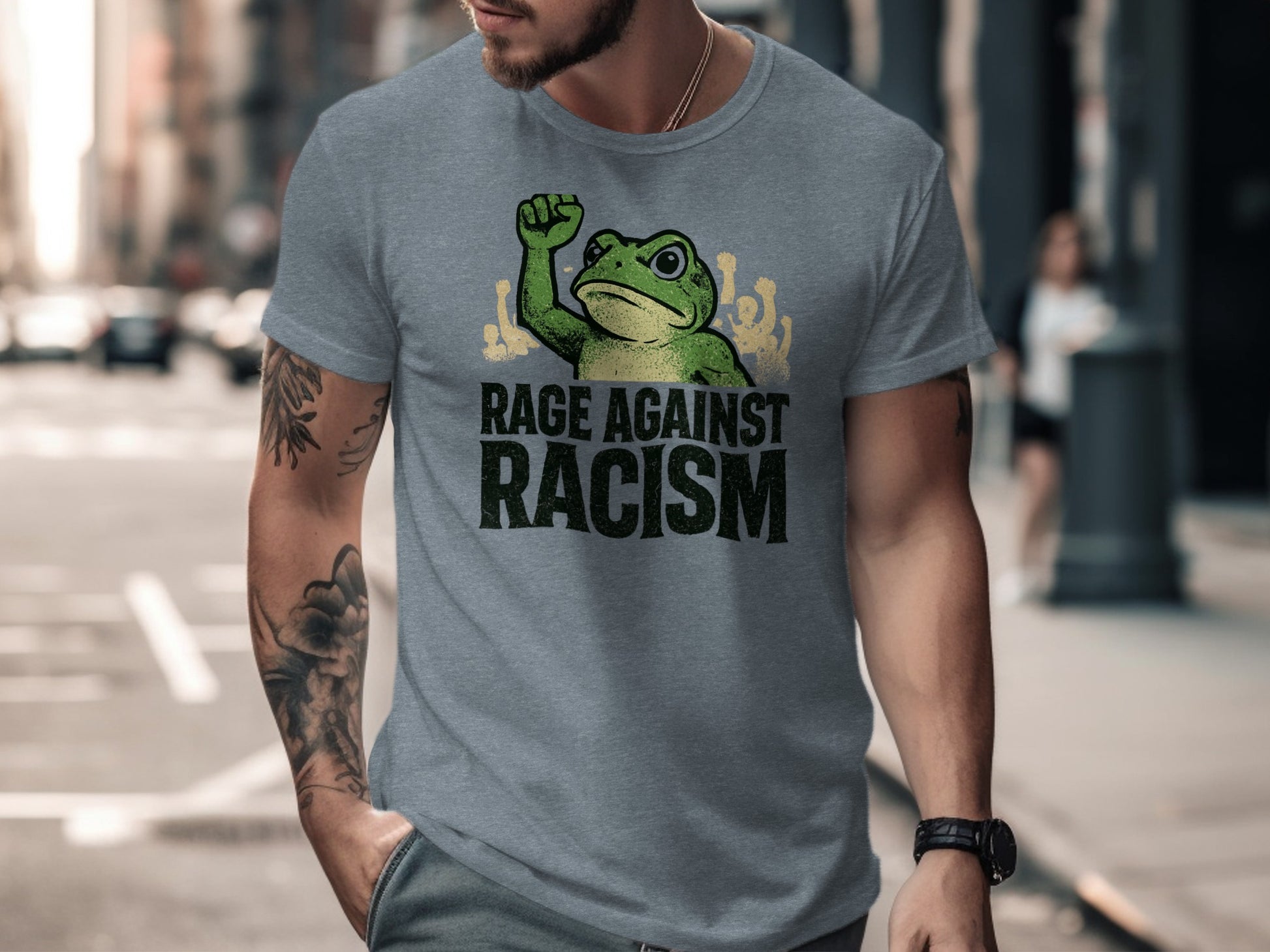 Rage Against Racism Graphic T-Shirt