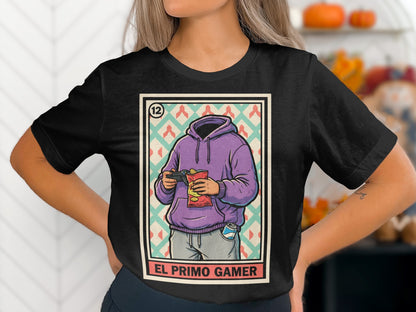 El Primo Gamer Graphic Casual T-Shirt product type