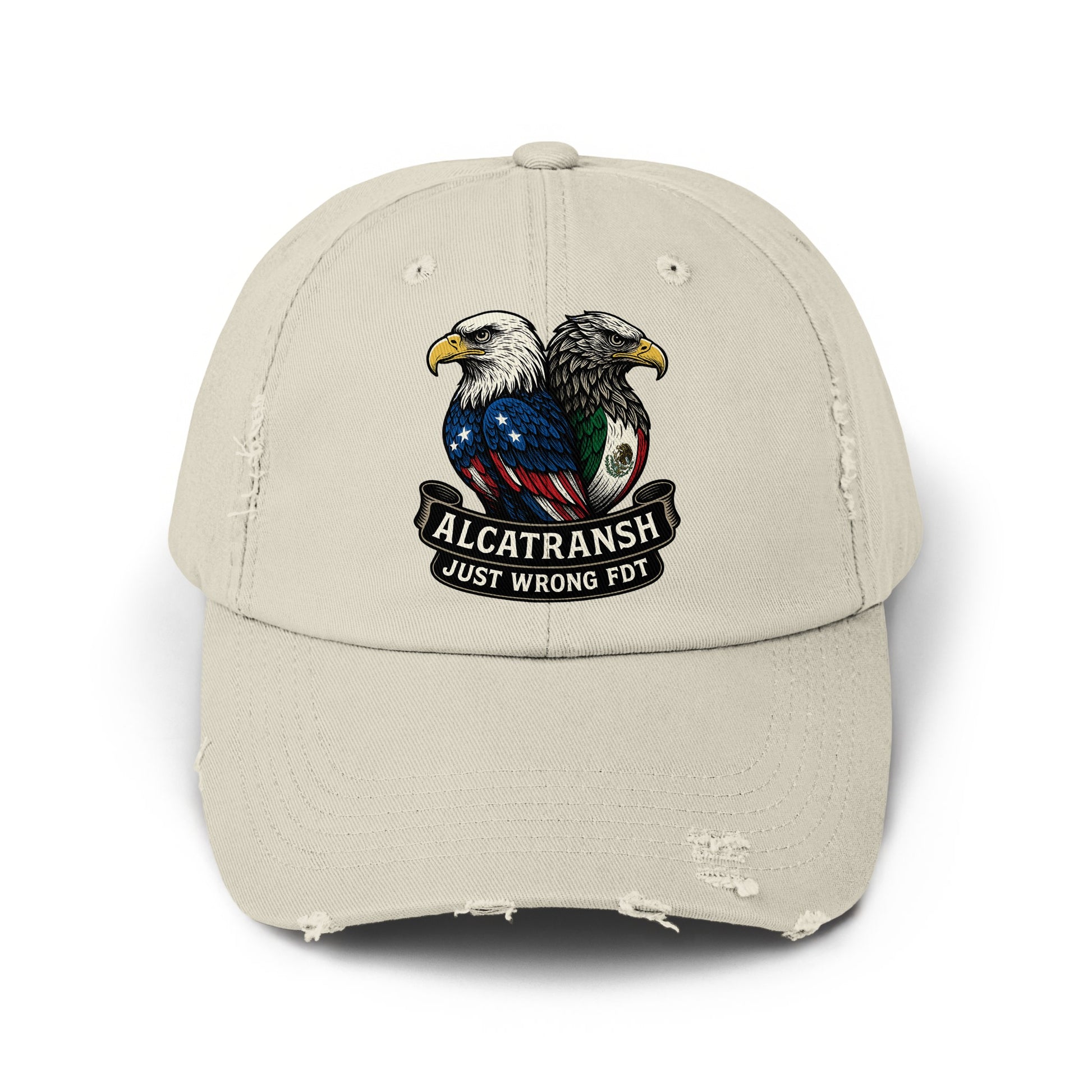 Alcatransh Just Wrong FDT Eagles Embroidered Hat product