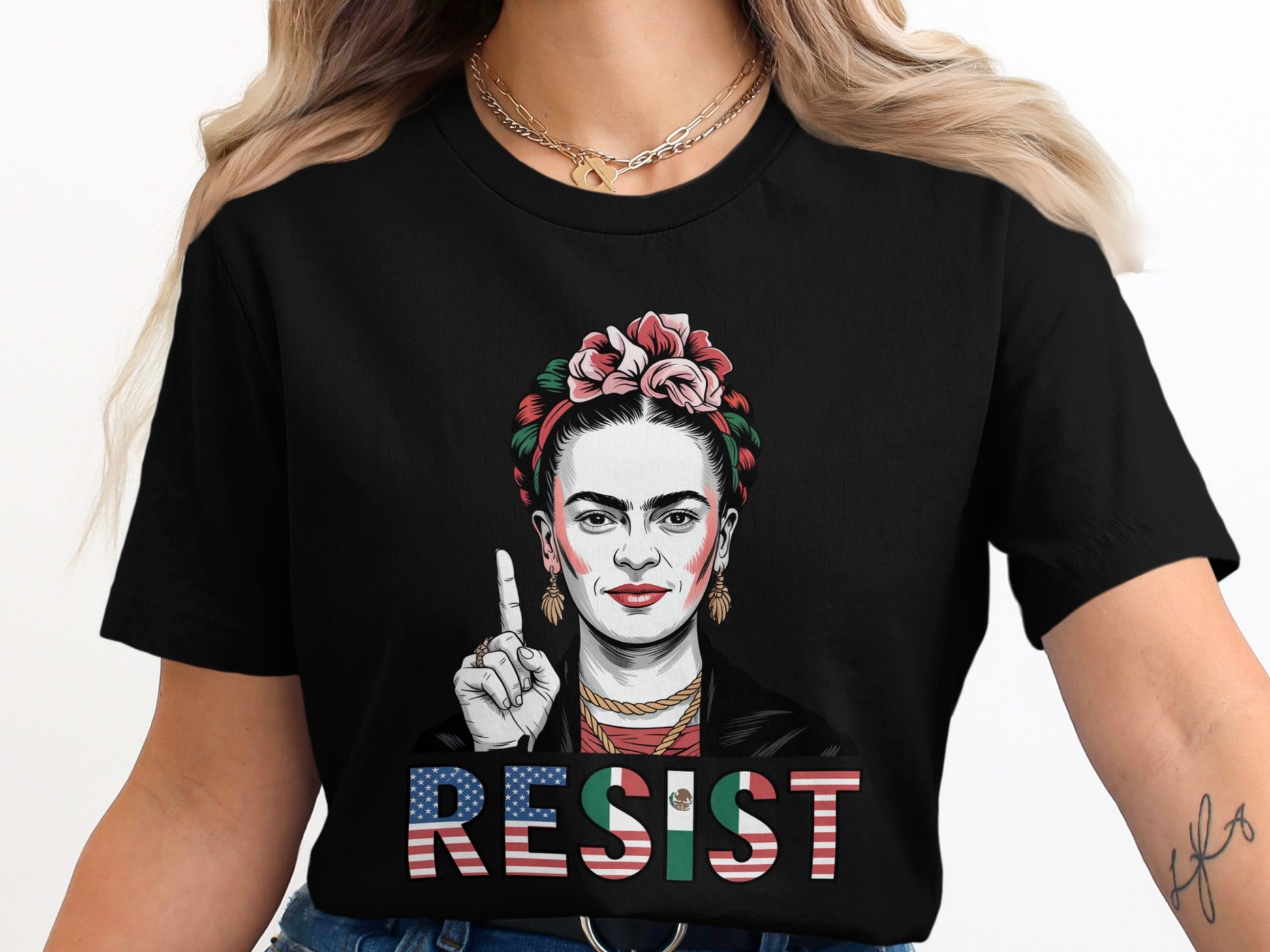 Empowering Resist Graphic Tee Statement Shirt product