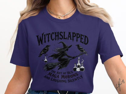 Witchslapped The Art Of Hex MAGA Morons T-Shirt product