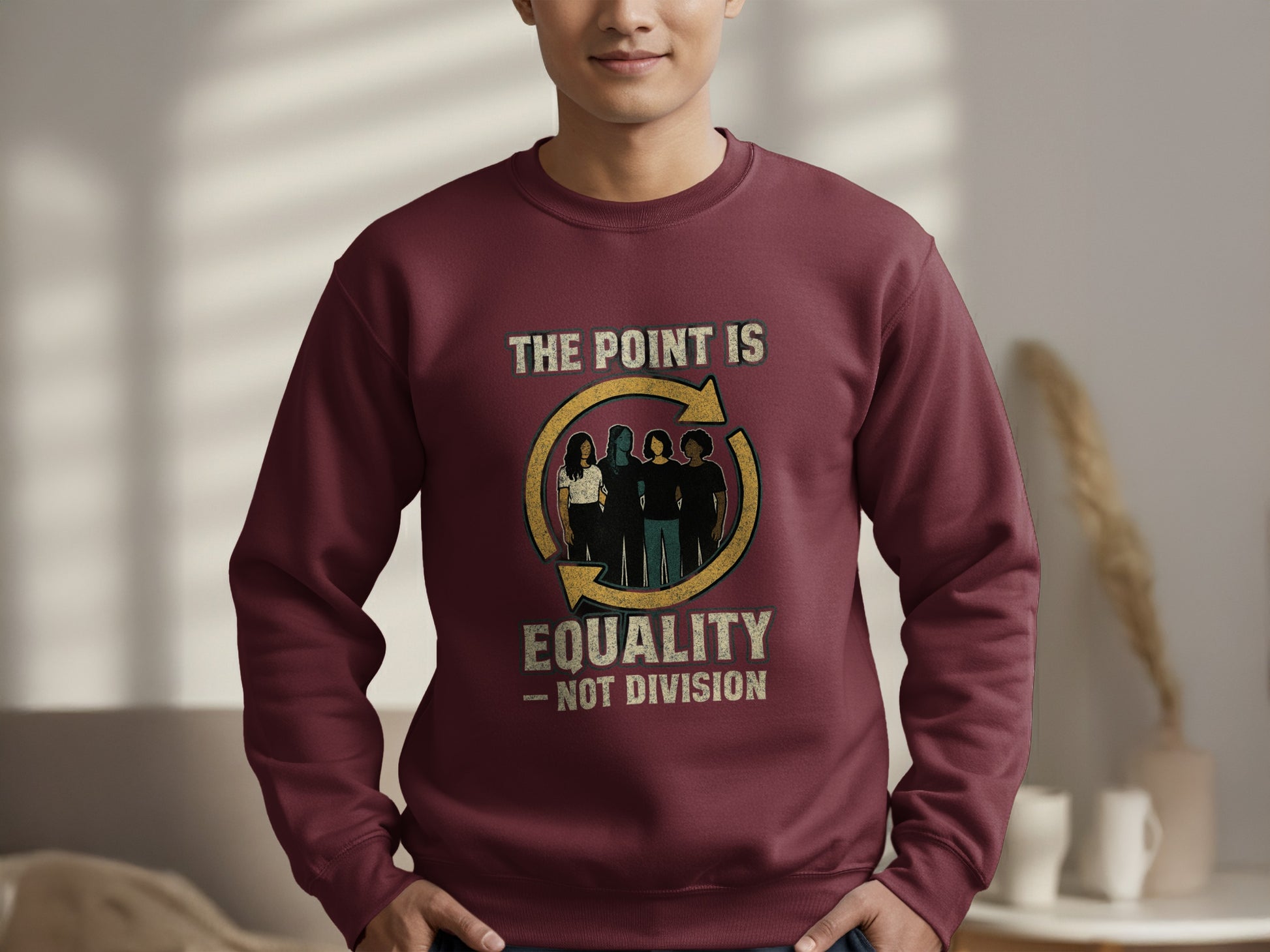 The Point is Equality Not Division Sweatshirt product
