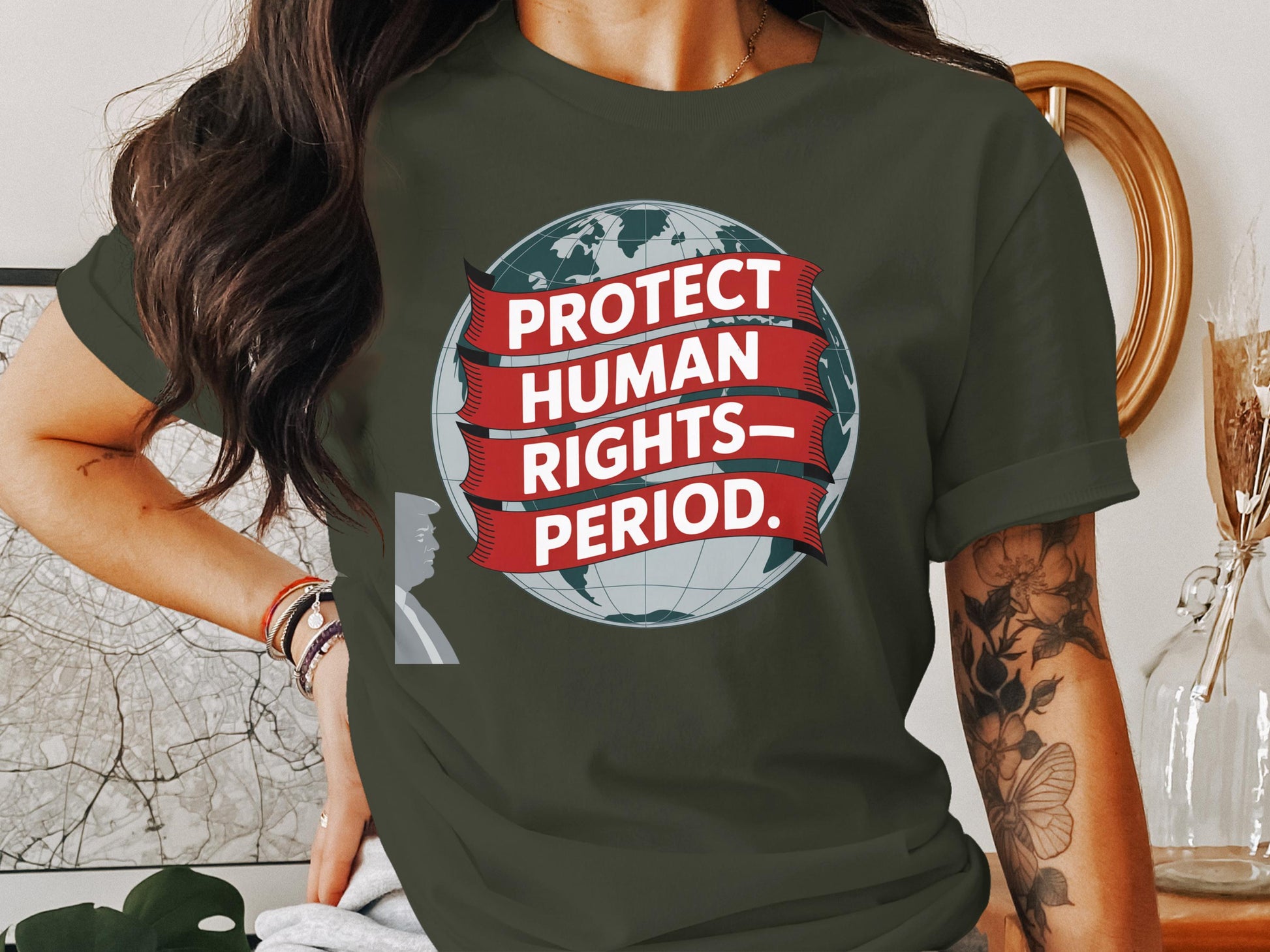 Protect Human Rights Period T-Shirt product type
