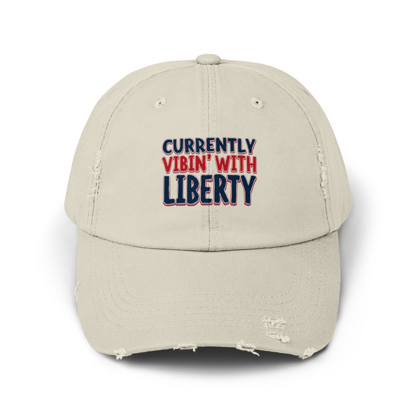 Currently Vibin' With Liberty Embroidered Hat product
