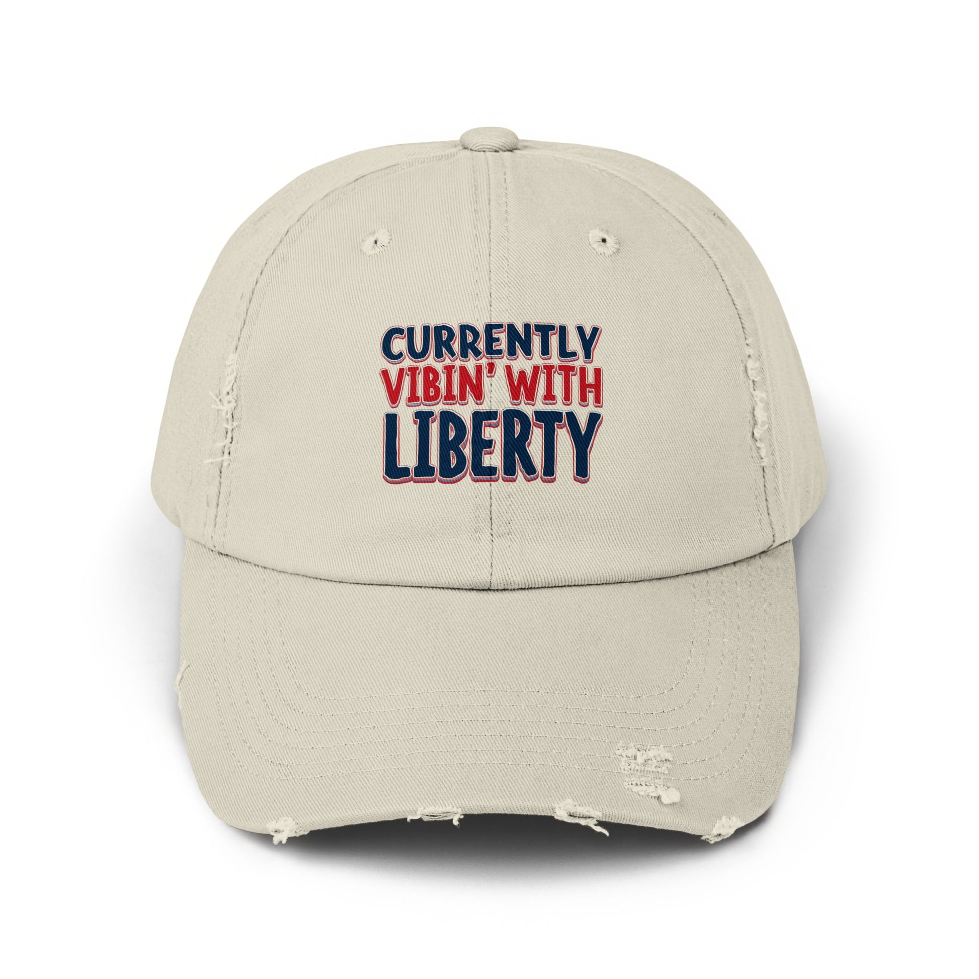 Currently Vibin' With Liberty Embroidered Hat product