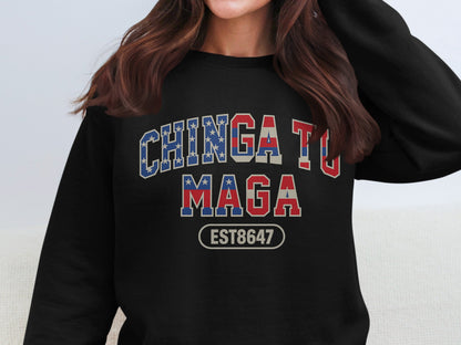 Chinga Tu Maga EST8647 Graphic Sweatshirt Product